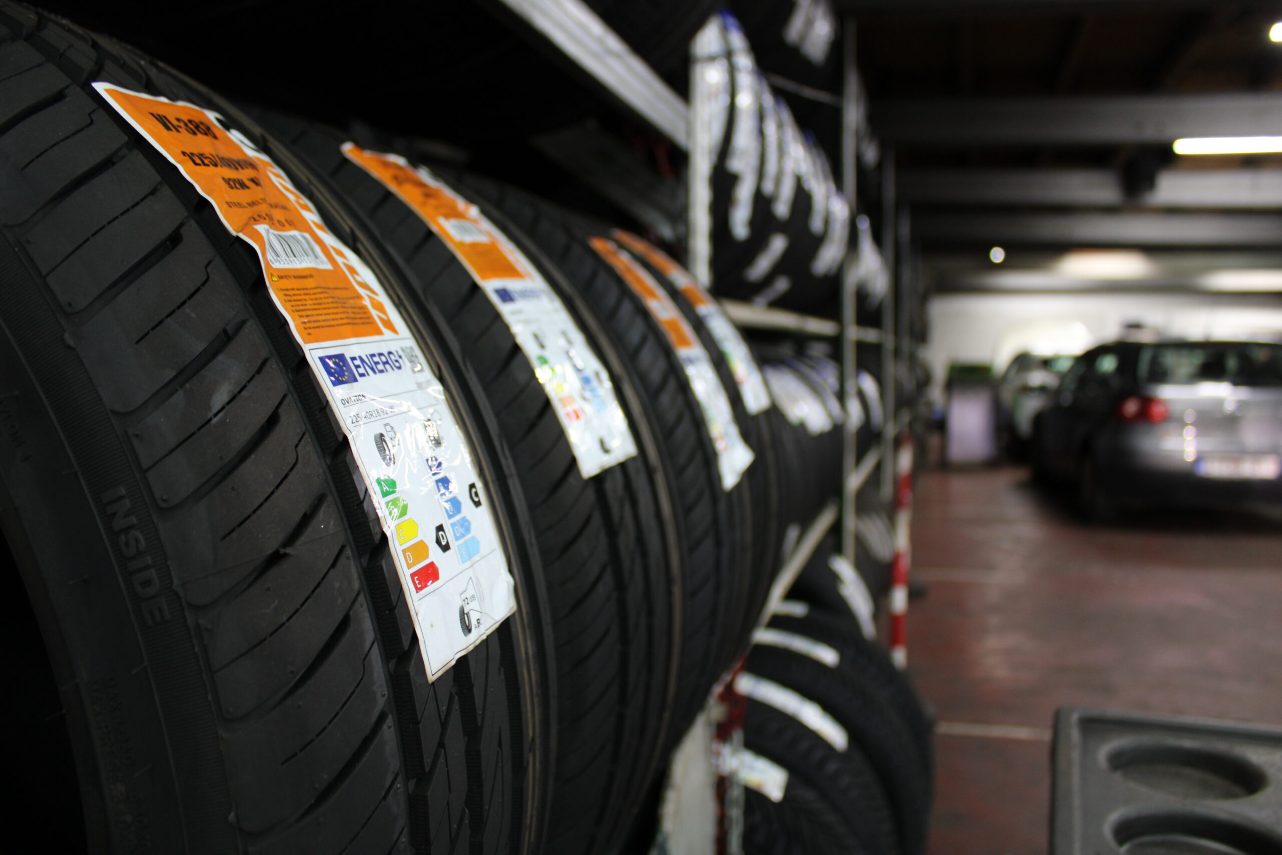 rek met verschillende banden